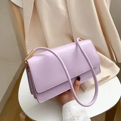 PU Leather Double Layer Shoulder Bags